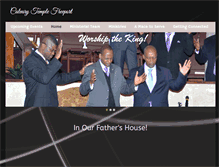 Tablet Screenshot of calvarytempleministries.org